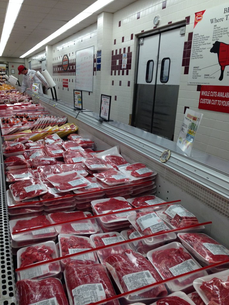 PI Commissary Meat Counter