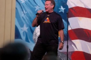 Robin Williams December 19, 2007. Photo by Cpl William Howard