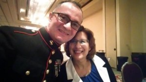 Michael and Vera Basilone at the 2015 Birthday Ball