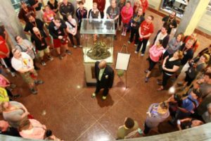 Educators with Recruiting Station Harrisburg visit the Parris Island Museum during the Educators’ Workshop (Photo by Cpl. Brandon Thomas)