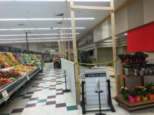 Renovations at the Parris Island Commissary