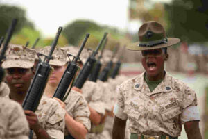 Drill Instructor Staff Sgt. Ana Debose (US Marine Corps Photo by Cpl. Octavia Davis)